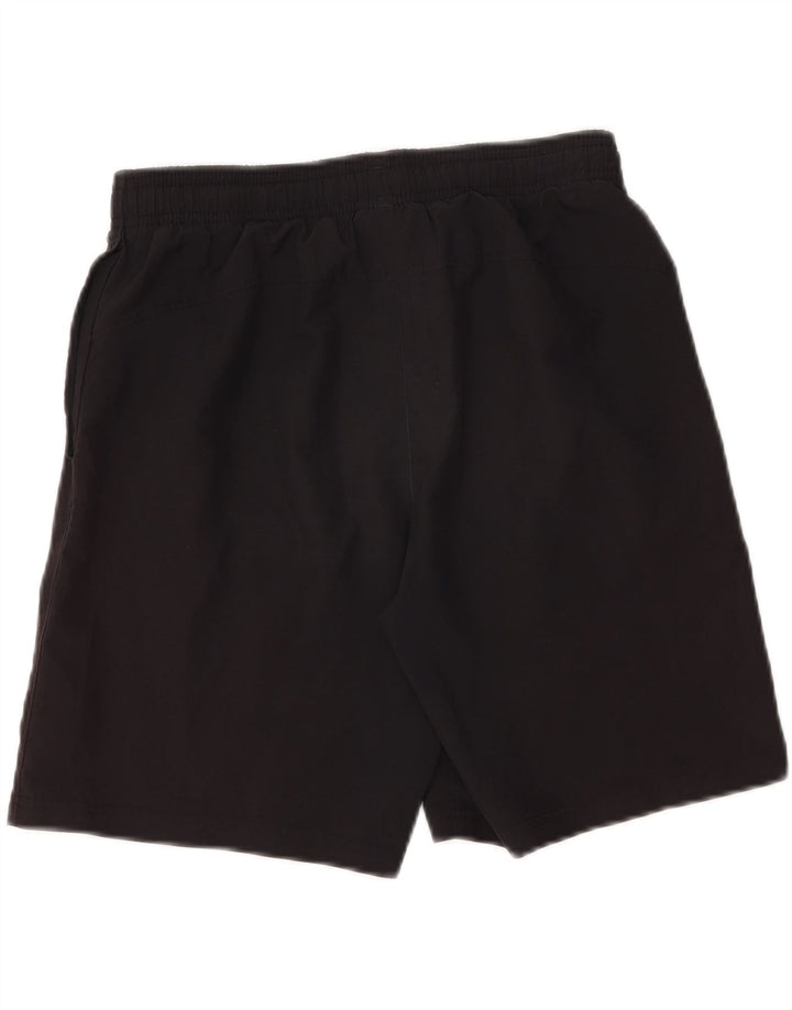 Pantaloni scurți sport Under Armour pentru băieți 13-14 ani XL poliester negru