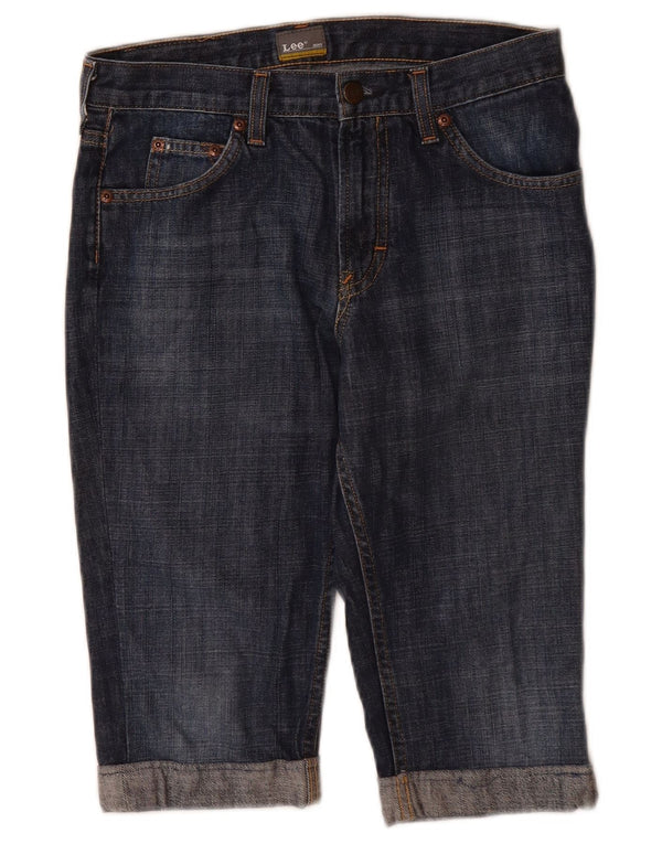 Pantaloni scurți Lee Boys Scott Denim 13-14 ani W28 Bumbac bleumarin