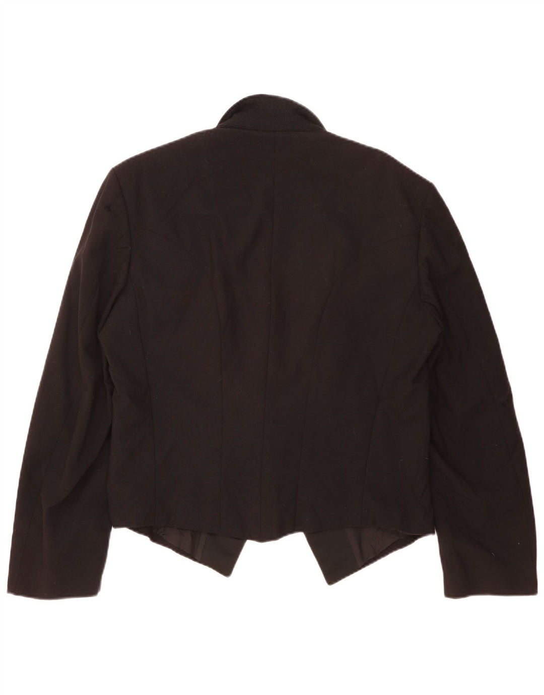 Sacou Wilvorst pentru femei cu 1 nasture, UK 16, mare, negru