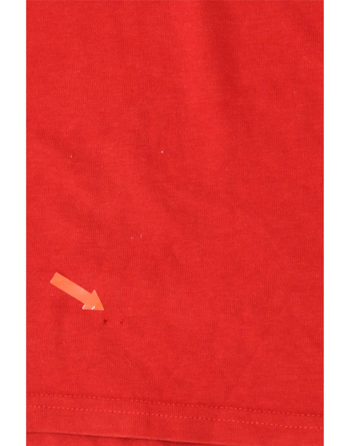 Tricou grafic pentru bărbați Superdry Top din bumbac roșu mediu