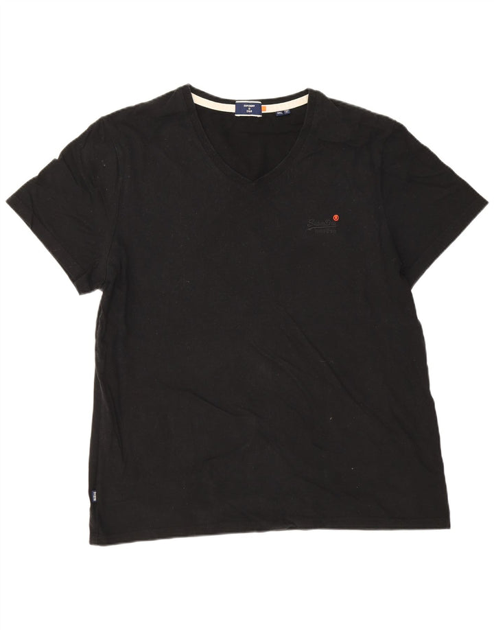 Tricou Superdry pentru bărbați Top 3XL negru