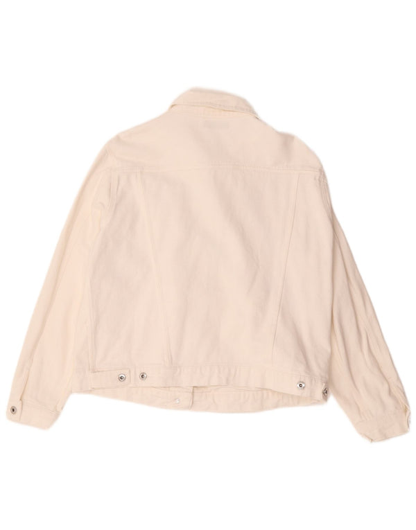 Jachetă de blugi pentru femei Calliope UK 18 XL Alb