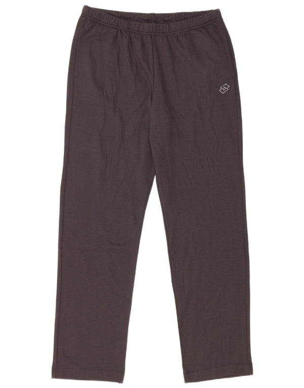 Lotto Womens Life's Tracksuit Trousers UK 14 Medium  Black Polyester
