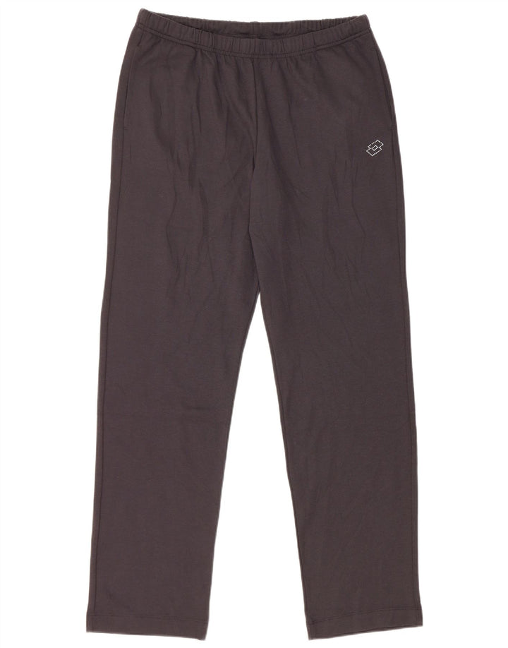 Pantaloni de trening Lotto Life's pentru femei UK 14 Poliester mediu negru