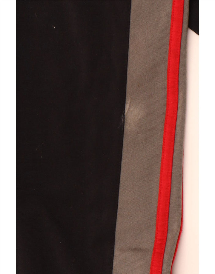 Pantaloni de trening grafic ADIDAS pentru femei, mari, negri, sport, blocuri de culoare