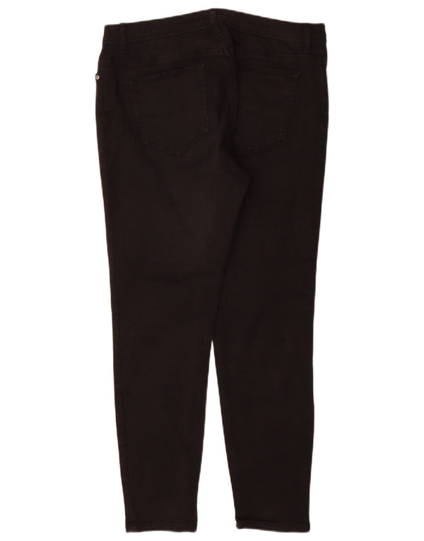 Blugi skinny de damă Zara EU 44 XL W32 L28 Negri