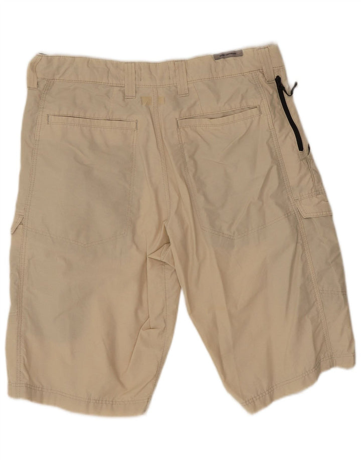 Pantaloni scurți cargo pentru bărbați Marks & Spencer W32, bumbac mediu bej