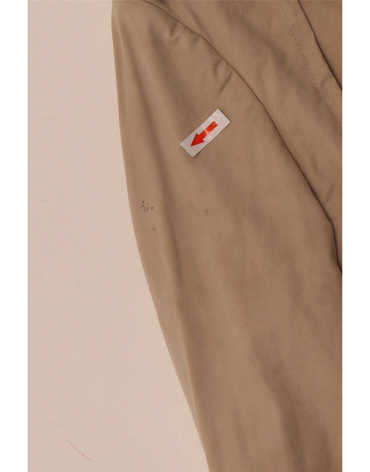 Trenci pentru femei Massimo Dutti, scurt, dublu, UK 14 Bej mediu