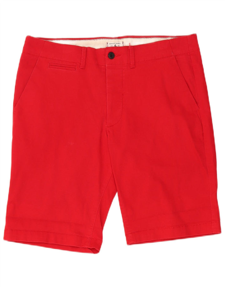 Pantaloni scurți chino Jack & Jones pentru bărbați, mediu W32, bumbac roșu
