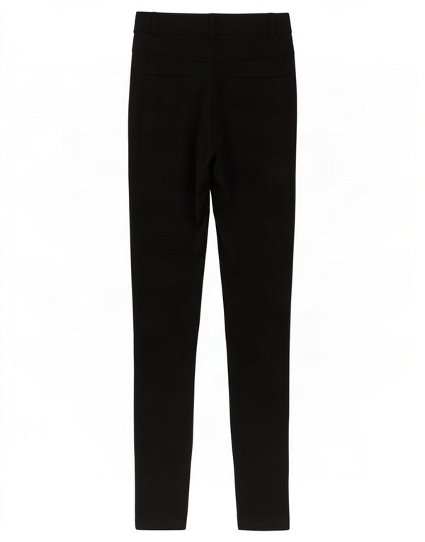 Pantaloni casual Zara Trafaluc Legging XS W24 L27 Poliester negru