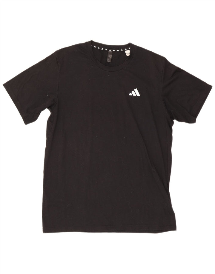 Tricou pentru bărbați Adidas Aeroready Top mare din poliester negru