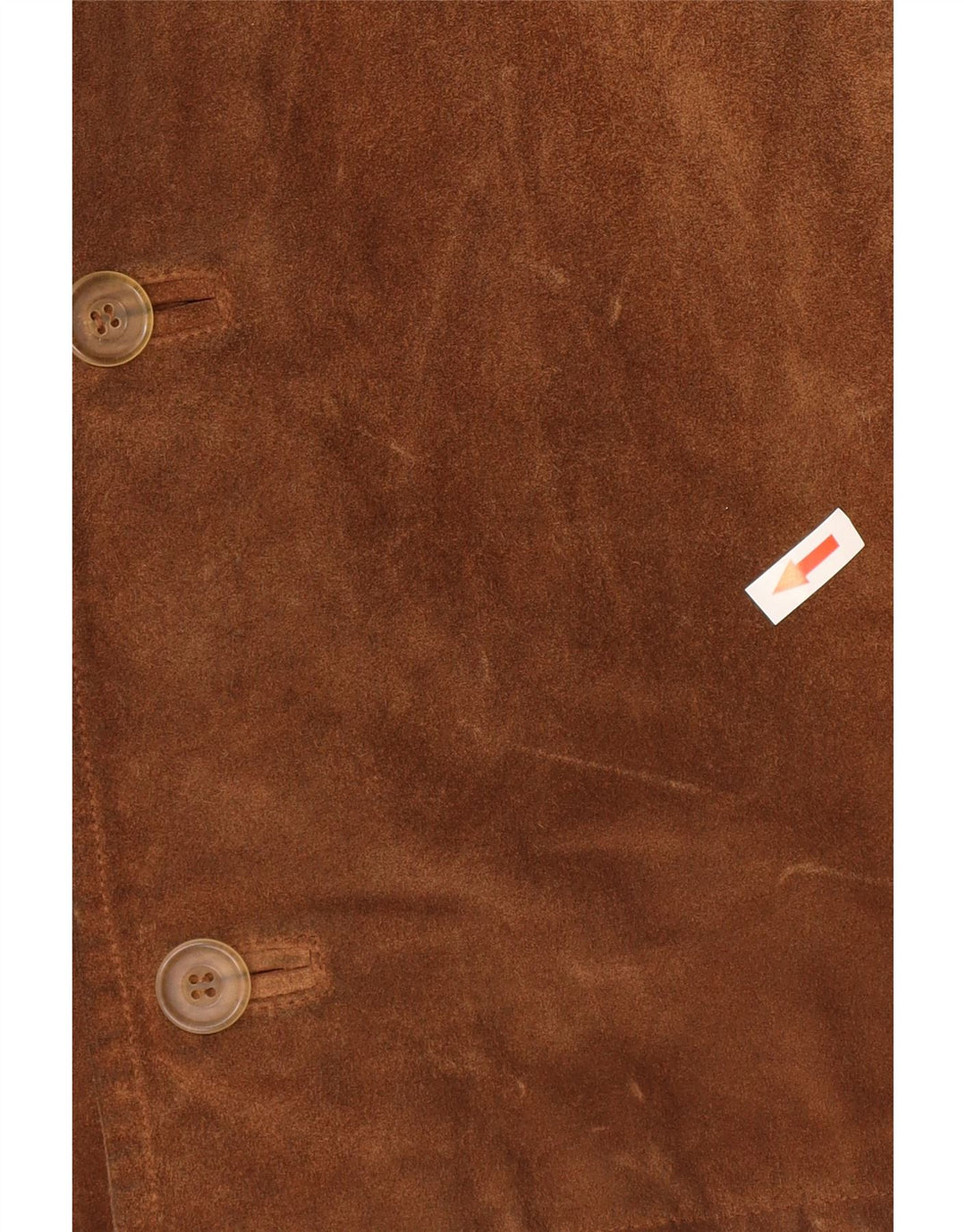 Jachetă vintage pentru bărbați din piele intoarsa IT 54 2XL din piele maro