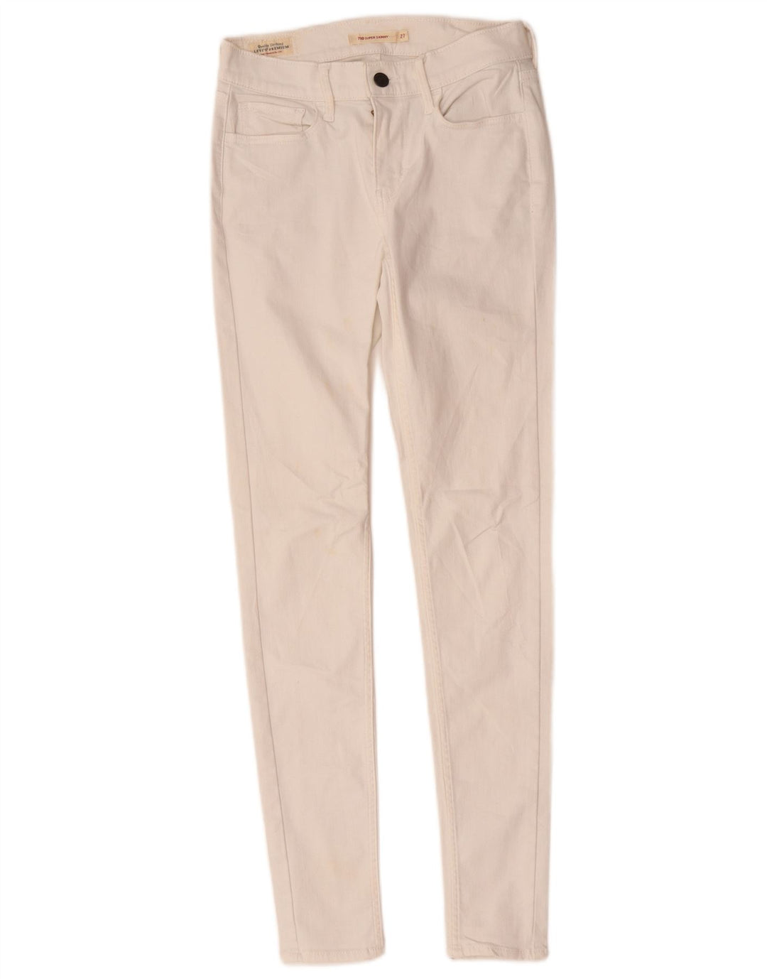 Blugi Levi's 710 Super Skinny W27 L29 alb