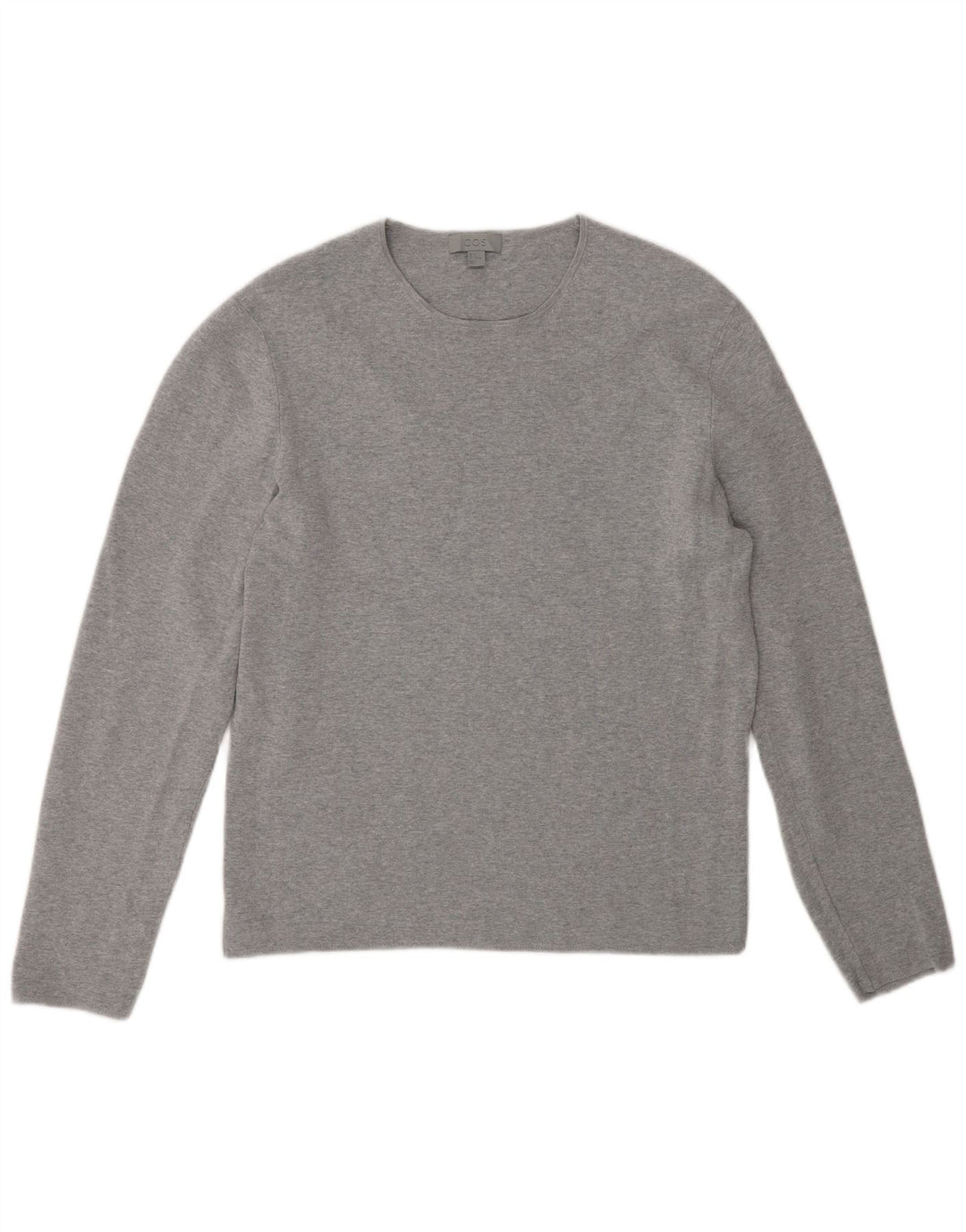 Cos Top pentru femei cu mânecă lungă UK 14 Medium Gri Bumbac