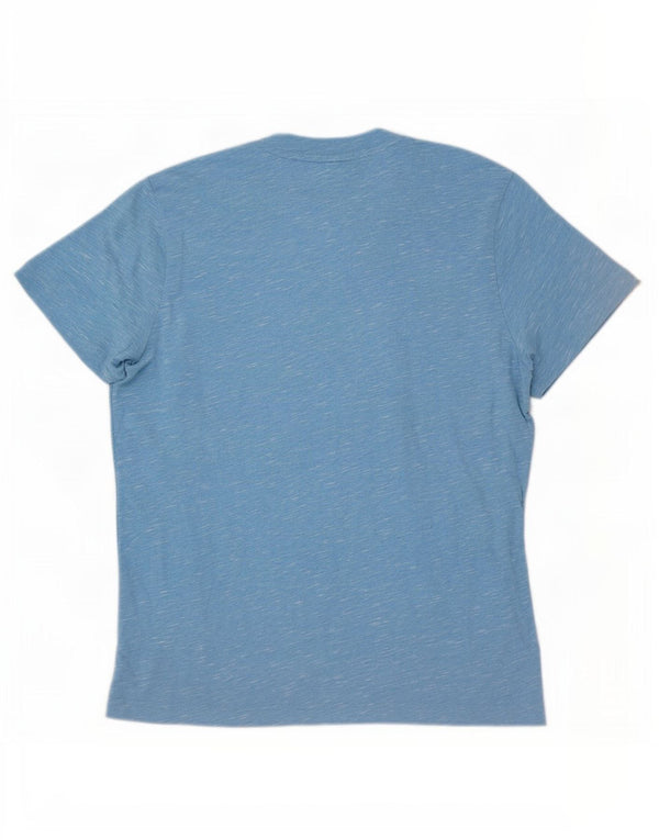 Tricou Tommy Hilfiger pentru bărbați Top mare din bumbac cu pete albastre