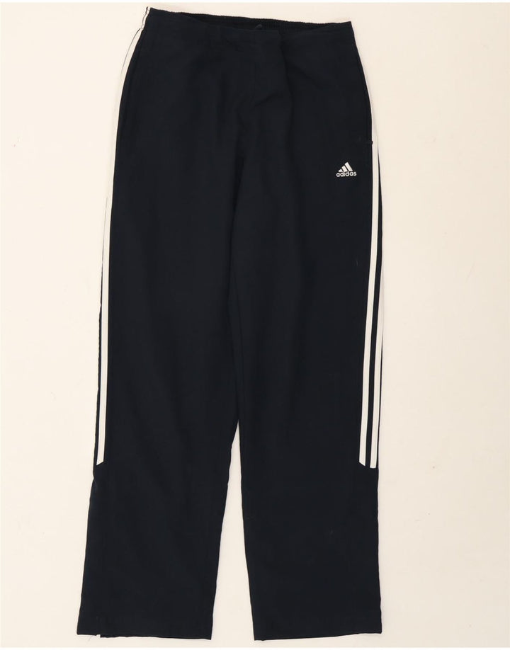 Pantaloni de trening Adidas pentru femei UK 12 Medium Bleumarin Poliester