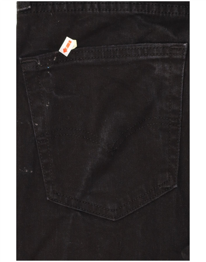 Blugi conici 512 Slim pentru bărbați LEVI'S L34 L32 bumbac negru
