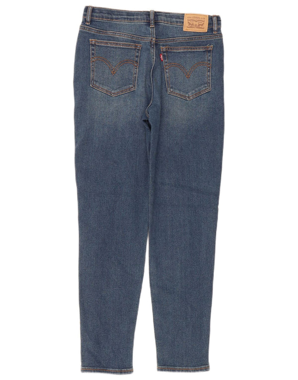 Blugi skinny pentru fete Levi's 15-16 ani W30 L28 albastru bumbac