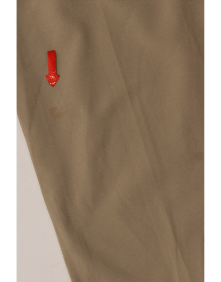 Pantaloni chino drepti pentru femei Izod L32 L30 poliester bej