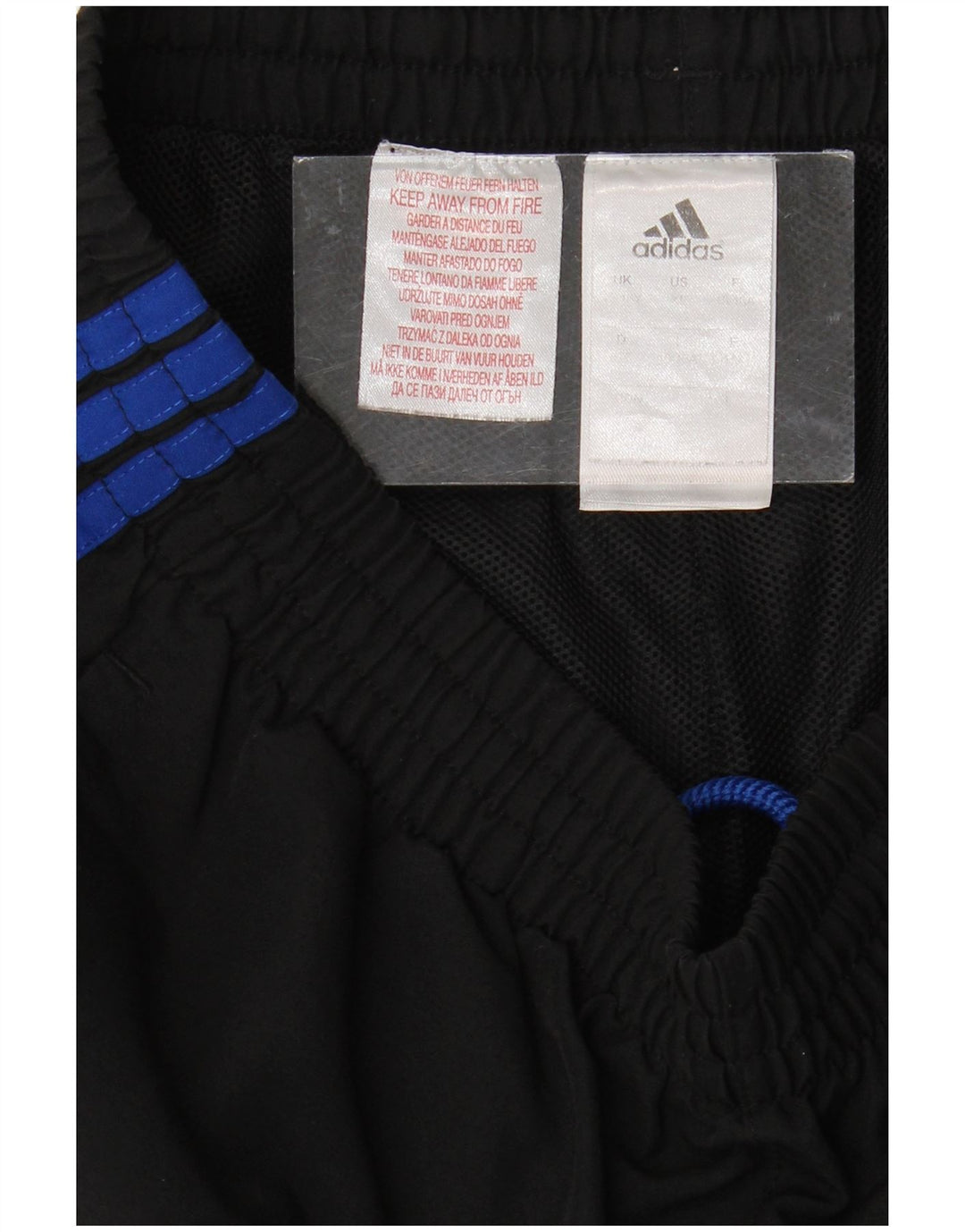 ADIDAS Băieți Pantaloni Trening Pantaloni Joggeri 15-16 Ani Poliester Negru