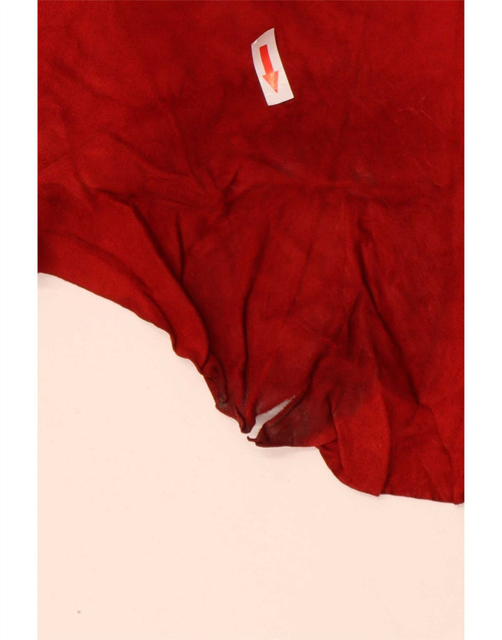 Camasa de piele intoarsa pentru femei Conbipel IT 44 Medium Red Piele