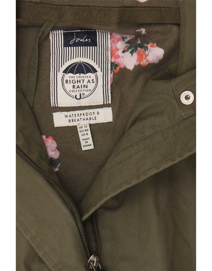 Pelernă de ploaie cu glugă pentru femei Joules UK 12 Medium Khaki