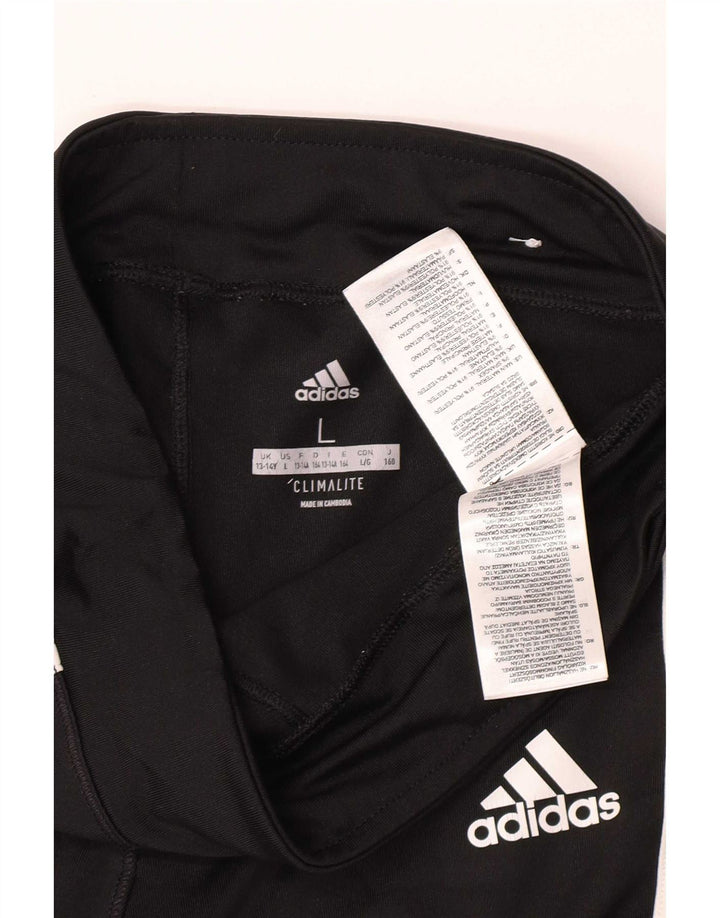 Adidas Fete Climalite Leggings 13-14 Ani Mari Poliester Negru