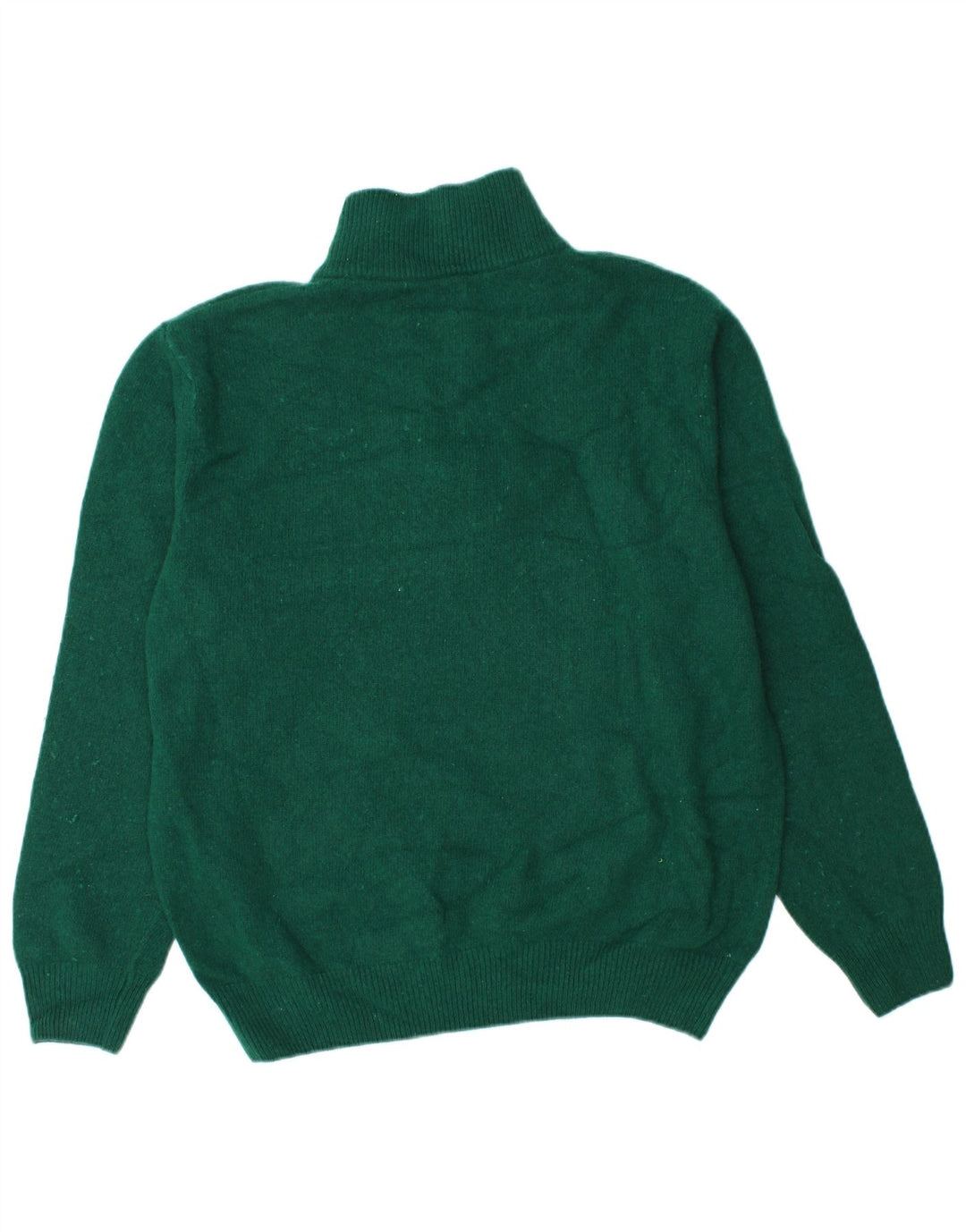 Pulover pentru bărbați Kappa cu fermoar și gât, verde mare