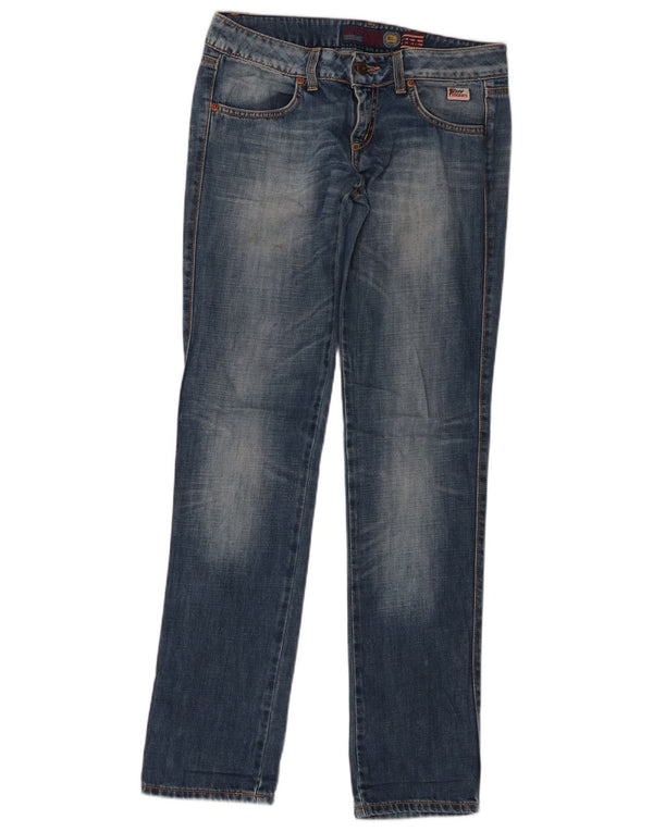 Blugi drepti pentru femei Roy Rogers W28 L33 Bumbac albastru