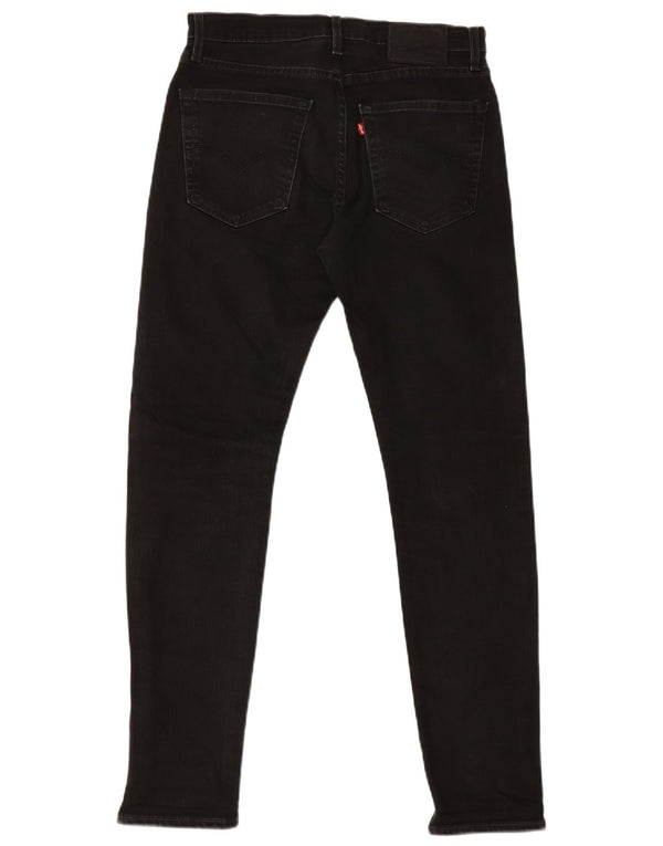 Blugi slim pentru bărbați Levi's W30 L29 bumbac negru