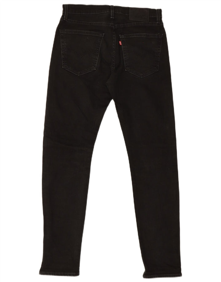 Blugi slim pentru bărbați Levi's W30 L29 bumbac negru