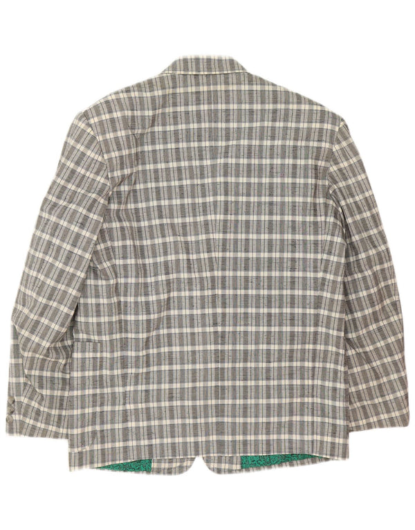 Costum pentru bărbați Stratos, 2 nasturi, 2 piese UK 38 Medium Grey Check Classic