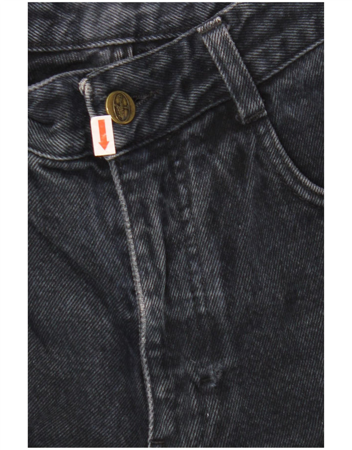 Blugi conici pentru bărbați TRUSSARDI W29 L29 Bumbac bleumarin