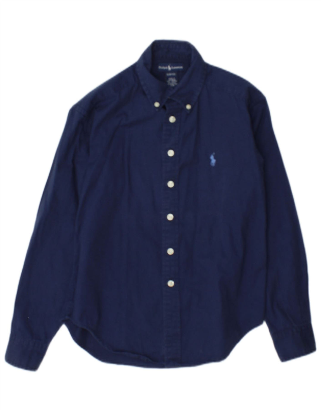 Cămașă Ralph Lauren Băieți 8-9 Ani Mic Bumbac Bleumarin