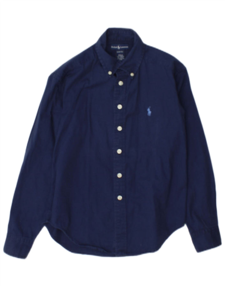 Cămașă Ralph Lauren Băieți 8-9 Ani Mic Bumbac Bleumarin