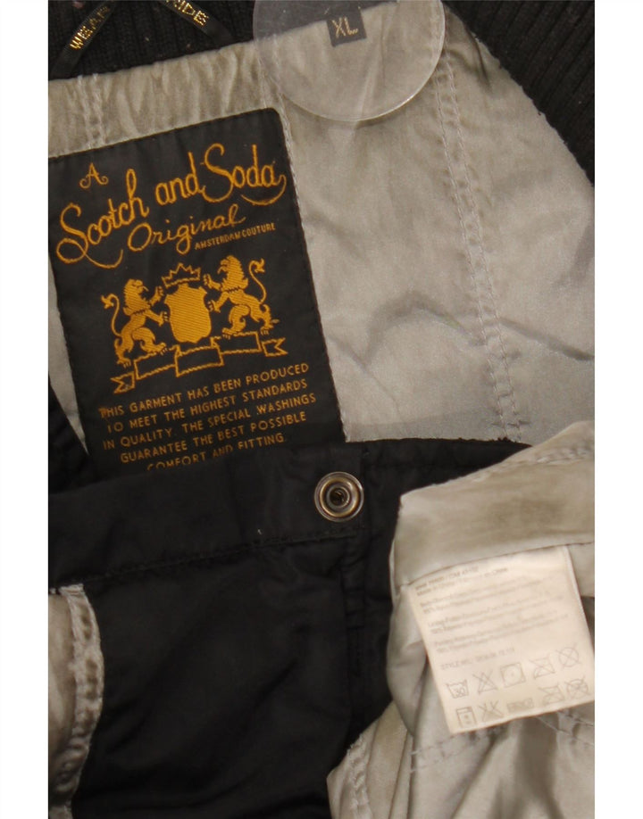 Jachetă pentru bărbați Scotch & Soda, UK 42 XL, nailon negru