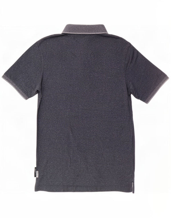 Tricou polo pentru bărbați Superdry, mare, albastru marin, bumbac cu pete
