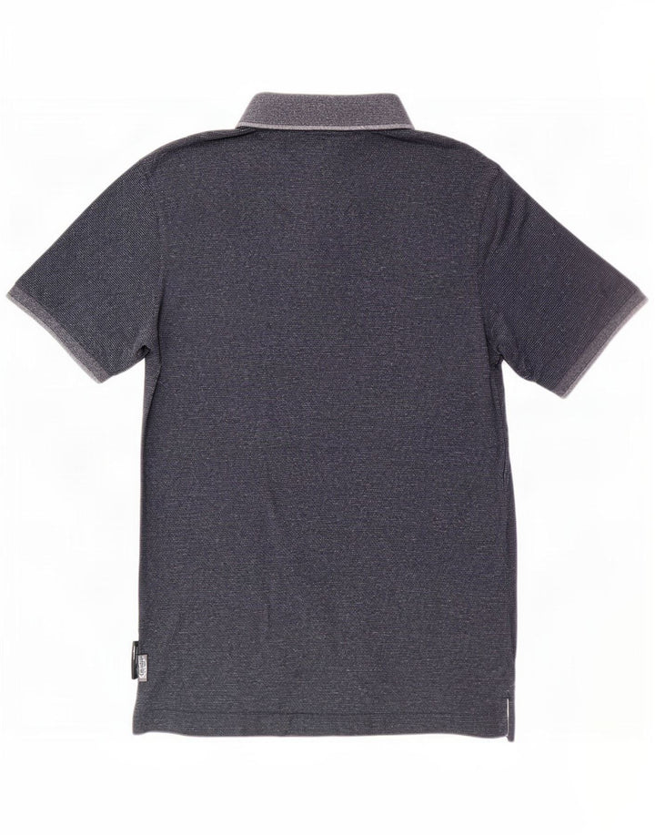 Tricou polo pentru bărbați Superdry, mare, albastru marin, bumbac cu pete
