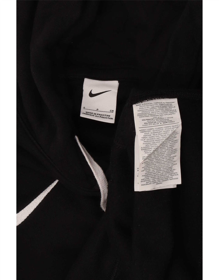 Pulover Nike pentru bărbați, cu formă obișnuită, cu glugă, mic, negru