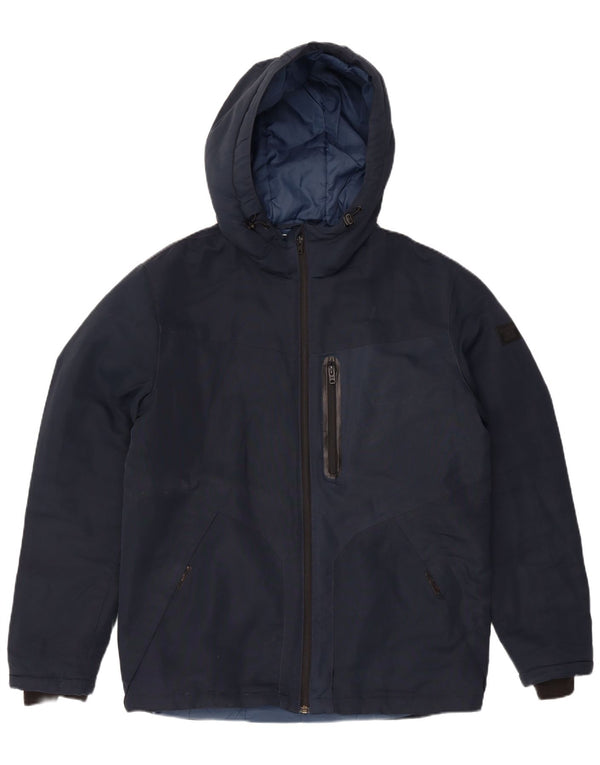 Jack & Jones jachetă căptușită cu glugă pentru bărbați UK 40 mare bleumarin modern
