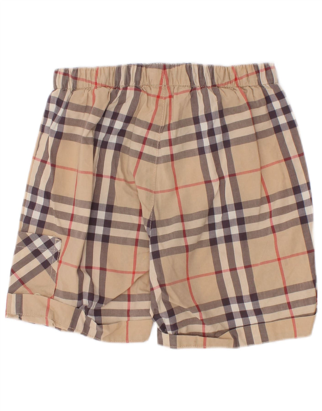 Burberry Pantaloni scurți pentru băieți 2-3 ani W18 Bej Check