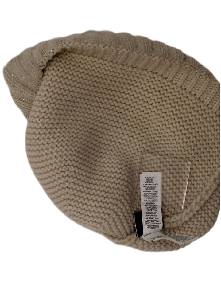 Pălărie tricot Bobble Nike pentru femei mărime unică bej acrilic modern