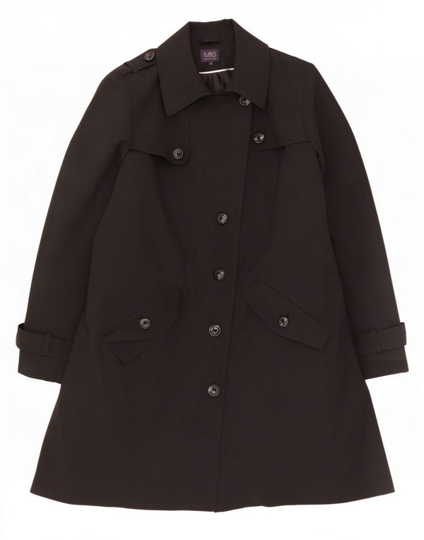 Trench pentru femei Marks & Spencer UK 20 2XL Poliester negru