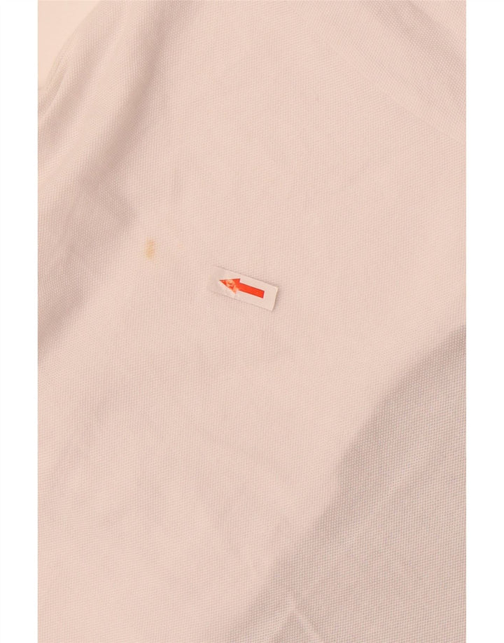 Tricou polo Jack & Jones pentru bărbați, alb mediu, color block, bumbac