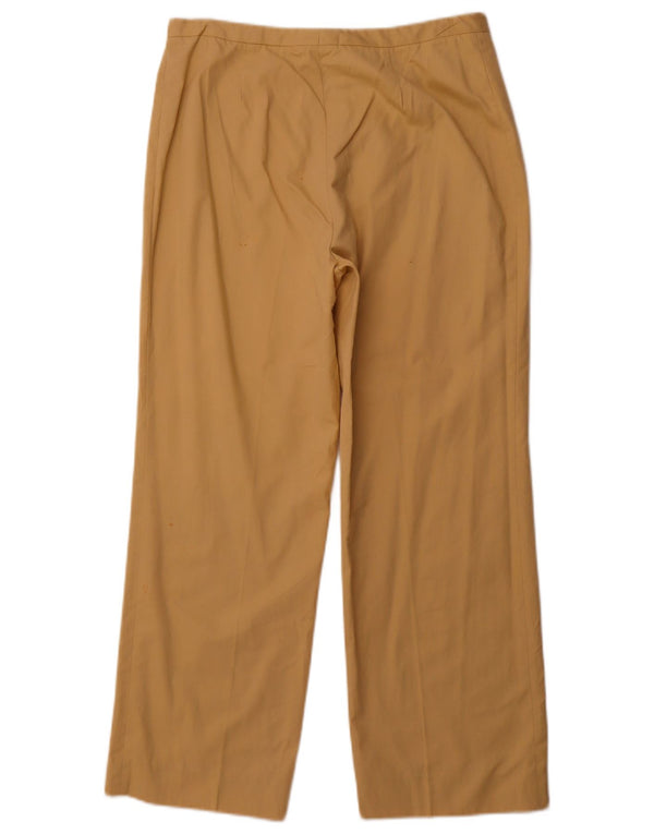 BURBERRY Pantaloni drepti pentru femei UK 14 Large W32 L28 Bej