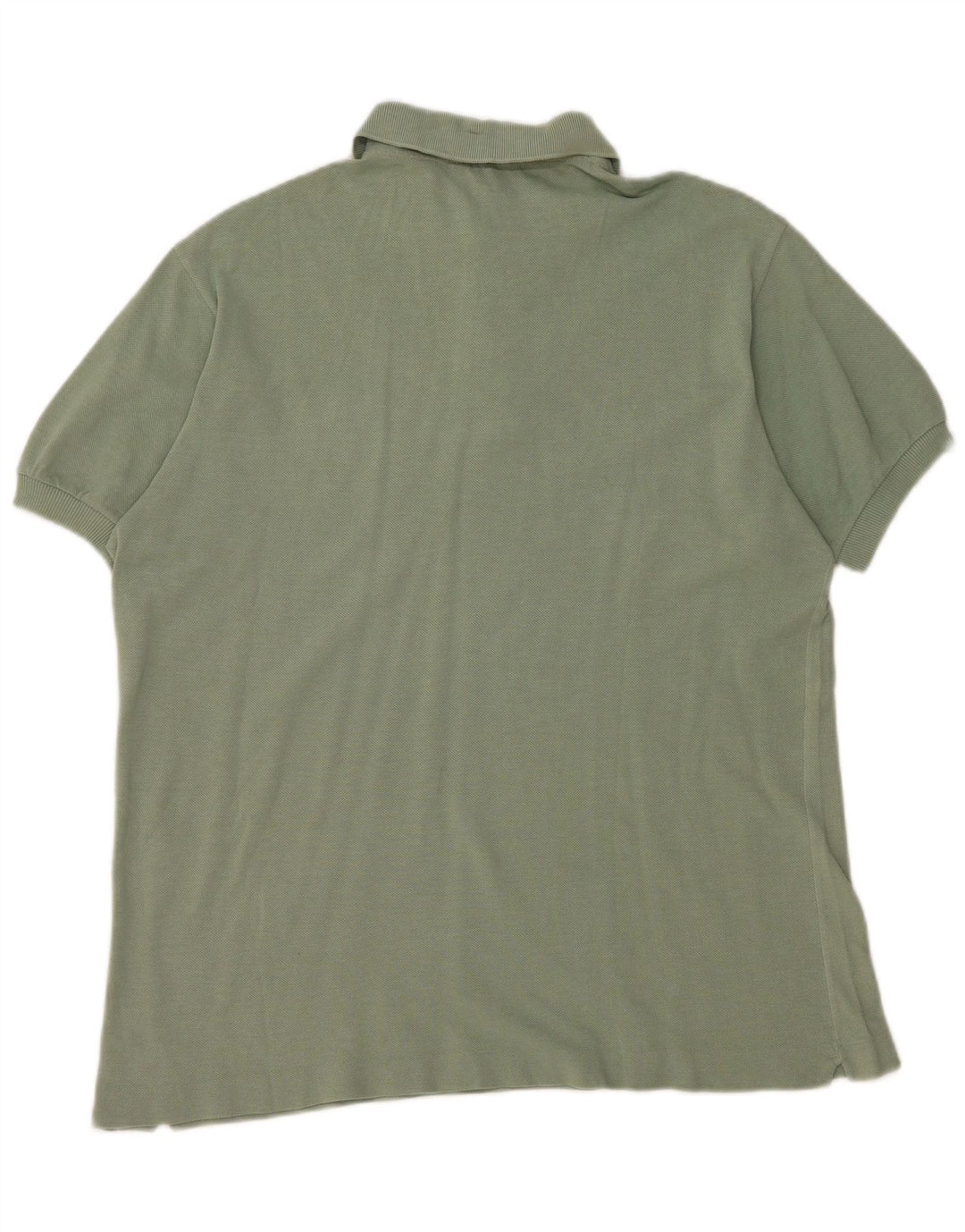 Tricou polo Lacoste pentru bărbați, mărimea 5, bumbac verde mare