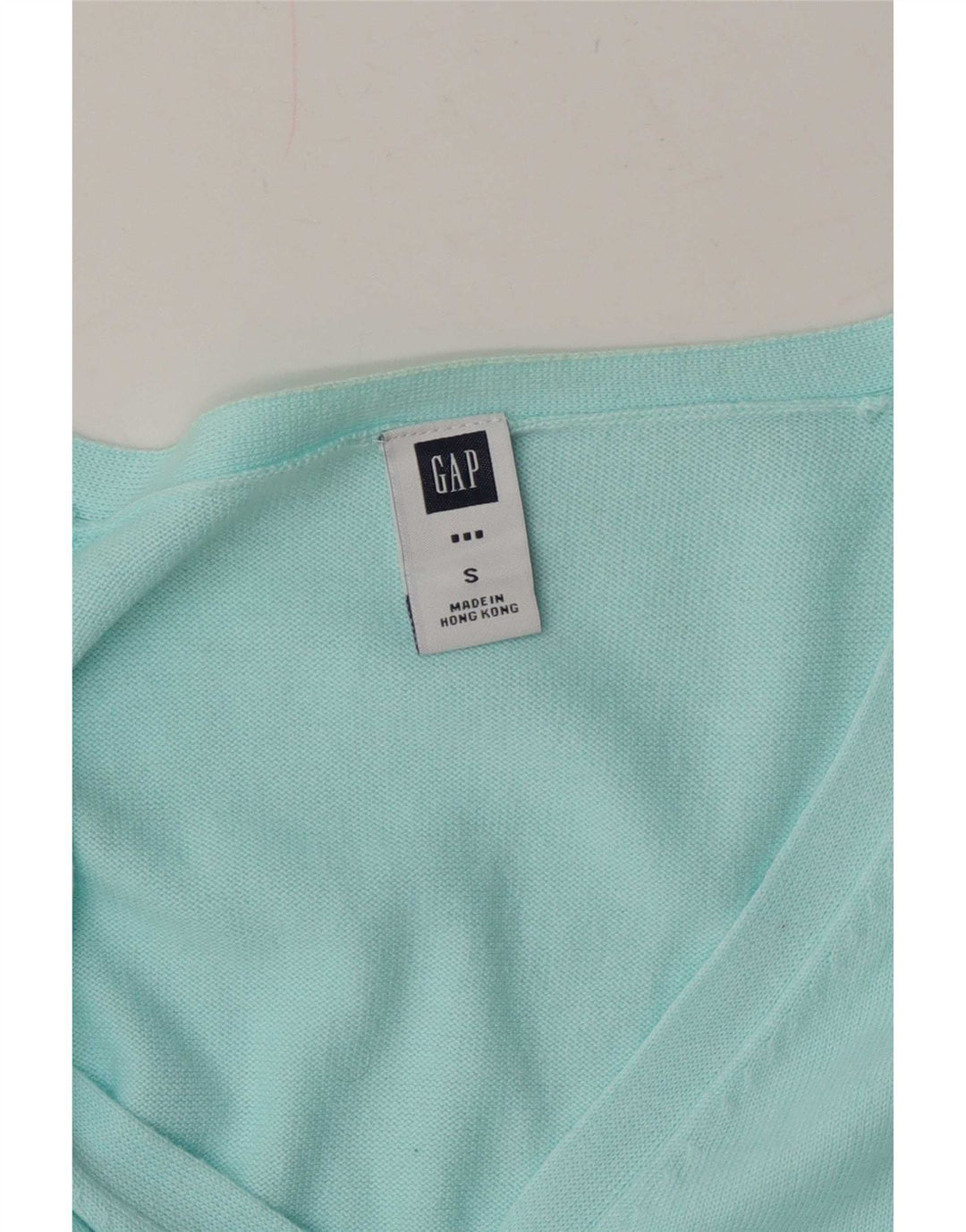 Pulover cardigan pentru femei Gap UK 10 mic turcoaz bumbac