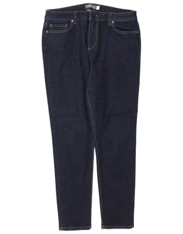 MINT VELVET Blugi skinny pentru femei UK 14 Large W34 L28 Bleumarin Bumbac