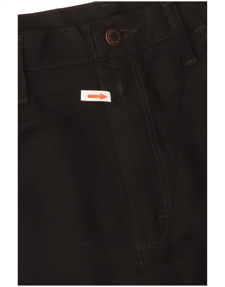 Pantaloni casual drepti pentru bărbați WRANGLER W36 L26 Poliester negru