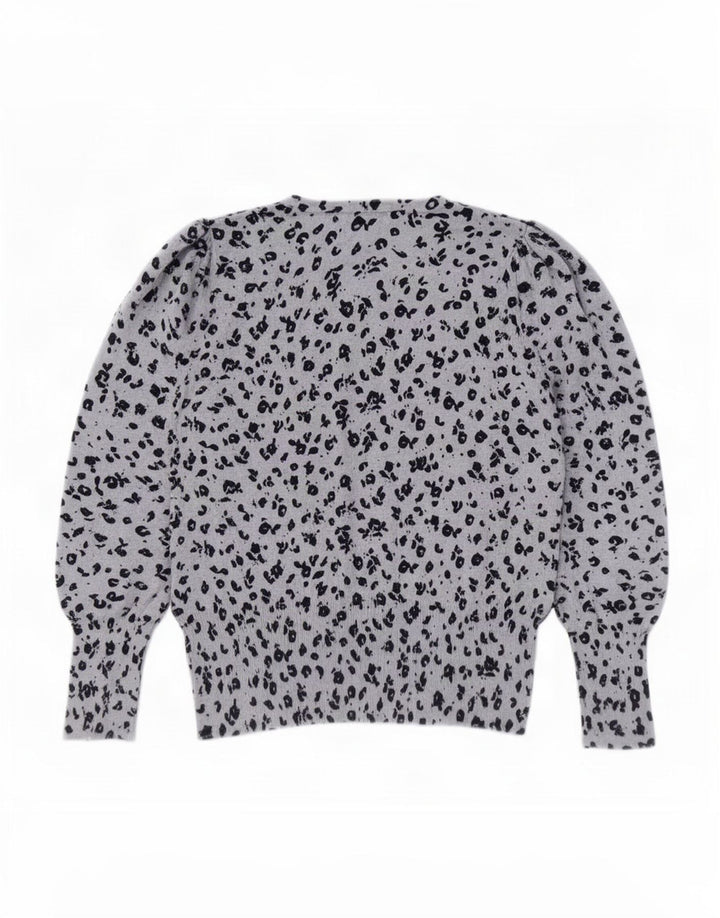 Pulover pentru femei Marks & Spencer cu decolteu triplu UK 12 Medium Blue